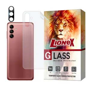 Lionex MTBFULL Nano Back Protector For Samsung Galaxy A04s With Camera Lens Protector