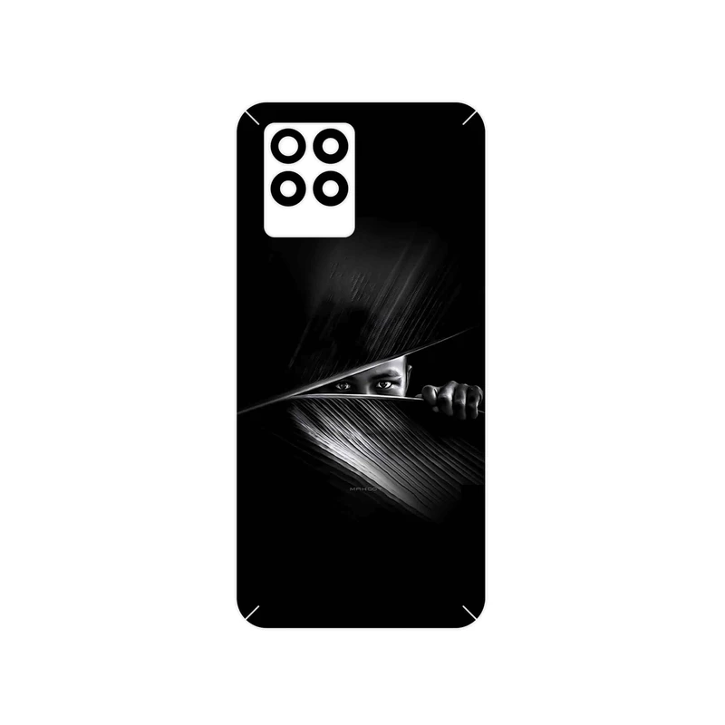 برچسب پوششی ماهوت مدل Black Portrait مناسب برای گوشی موبایل ریلمی 8 Pro