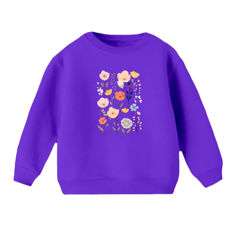 سویشرت بچگانه مدل گل ها 