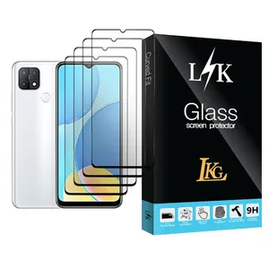 LKG LK Glass MIX004 Screen Protector For Oppo A35 Pack Of 4