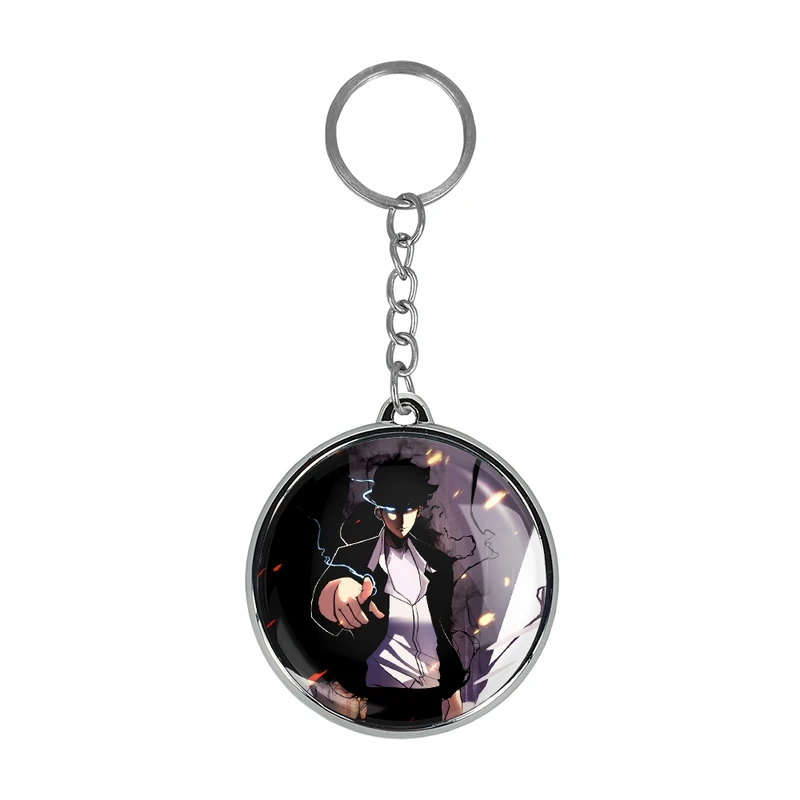 جاکلیدی خندالو طرح سونگ جین وو انیمه تک رو مدل دوطرفه کد 3377633777