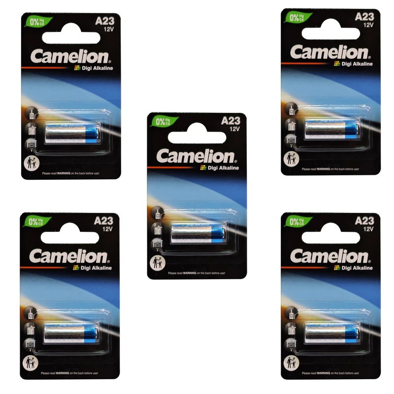 باتری 23A کملیون مدل Digi Alkaline بسته ۵ عددی