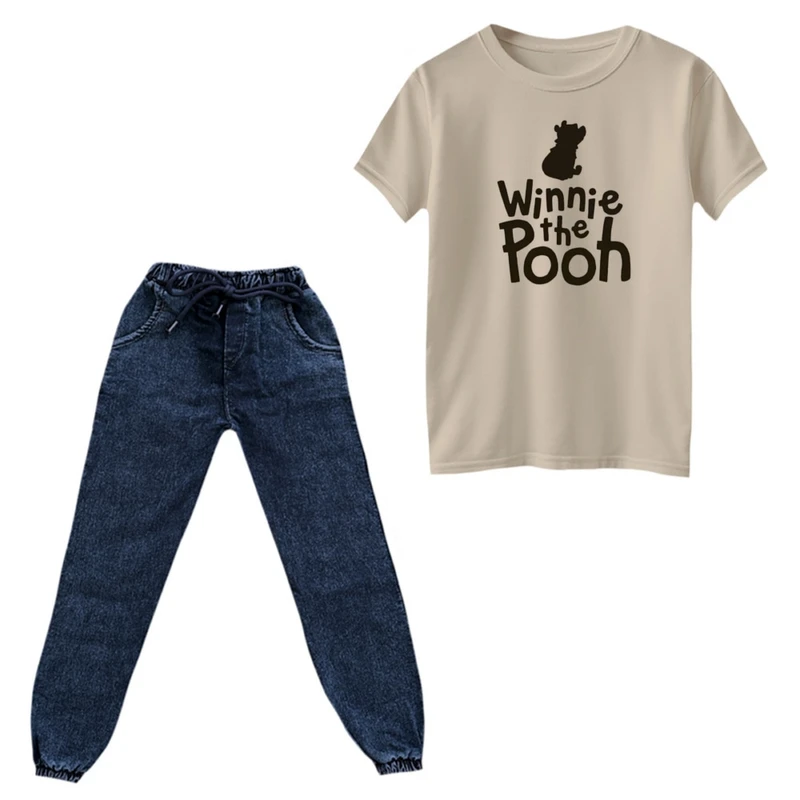 ست تی‌شرت و شلوار پسرانه مدل پو کد ۸