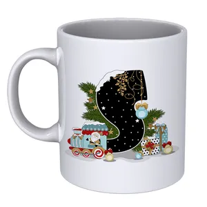 ماگ طرح سرامیکی کریسمس کد S