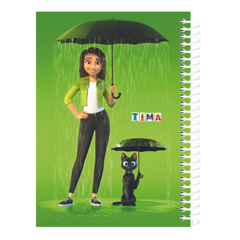 دفتر مشق 50 برگ تیما مدل حاشیه دار کد Lu