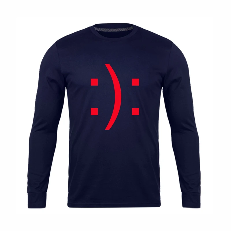 تی شرت آستین بلند مردانه رانژ مدل  22RA03D12M-2980-01 رنگ سرمه ای