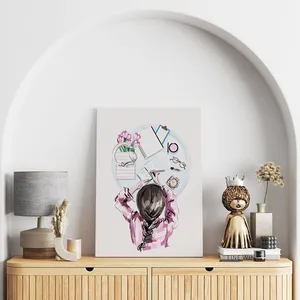 تابلو شاسی مدل دختر سخت کوش کد T320726