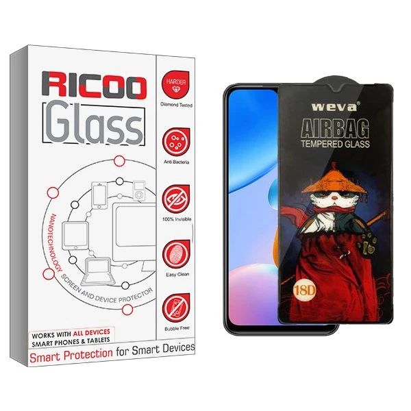 محافظ صفحه نمایش ریکو مدل RiC2 Airbag مناسب برای گوشی موبایل شیائومی Redmi 10 5G