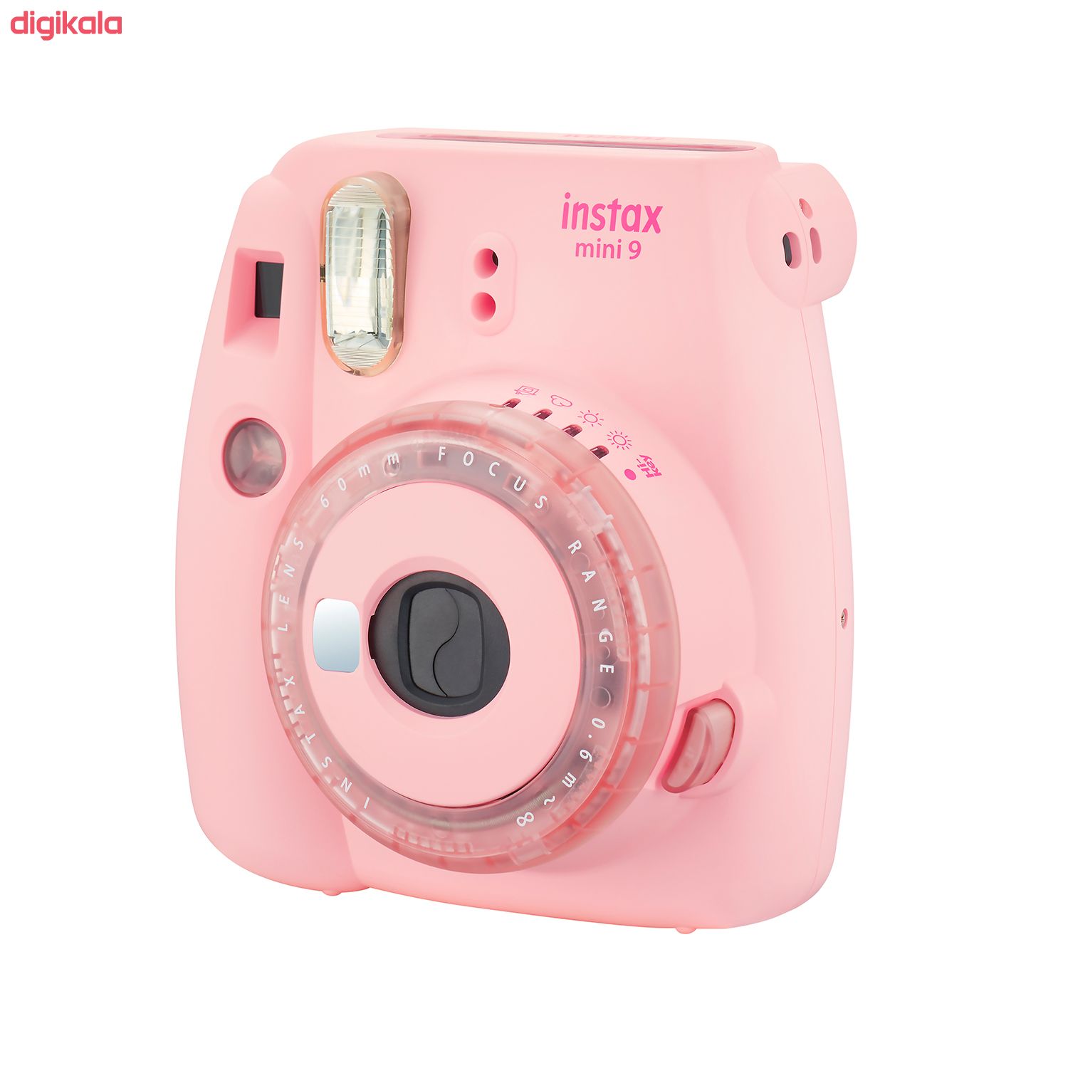 دوربین عکاسی چاپ سریع فوجی فیلم مدل Instax Mini 9 Clear به همراه یک بسته فیلم مدل Despicable Me بسته ۱۰ عددی main 1 5