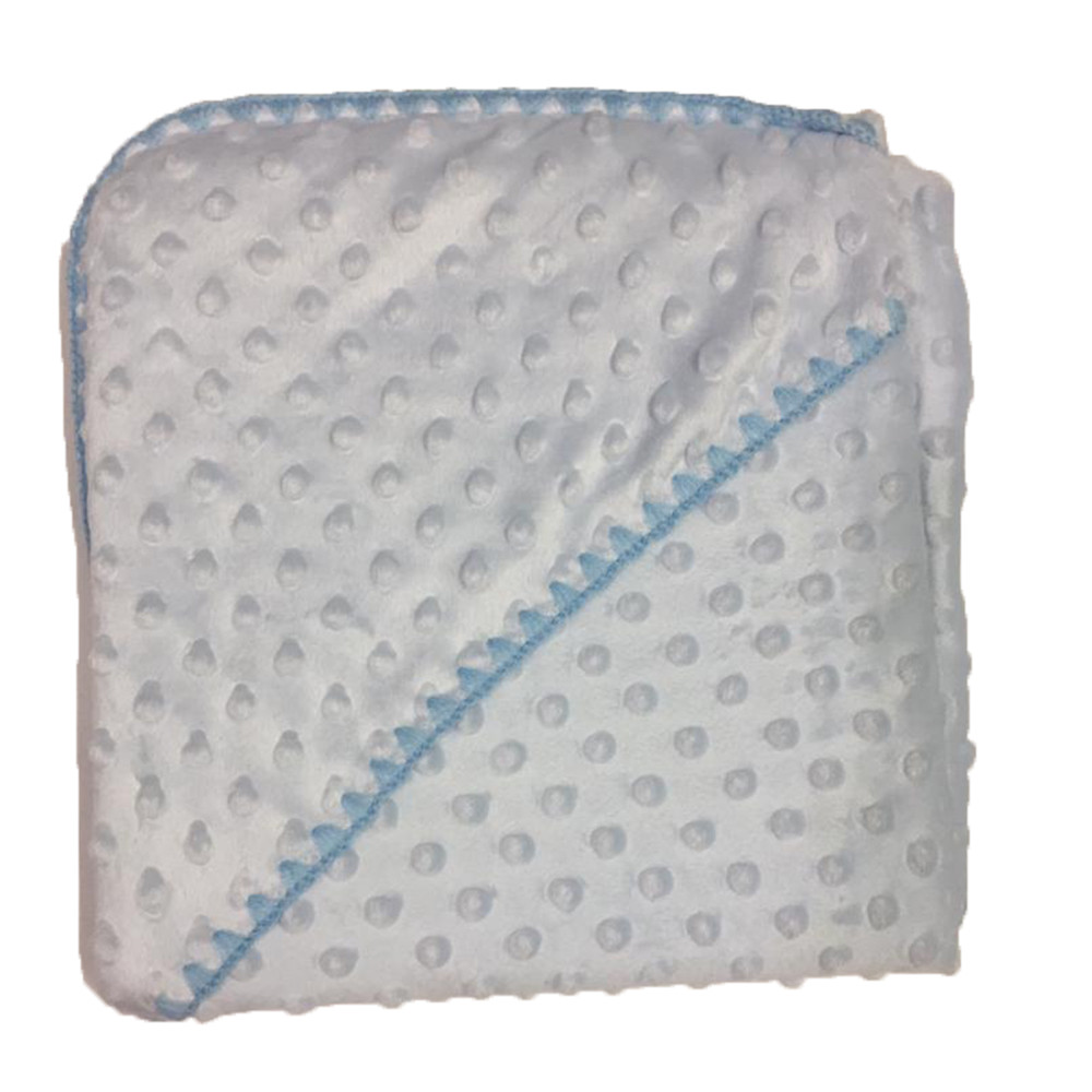 پتو نوزادی مدل خالخالی سایز 80x80 سانتی متر