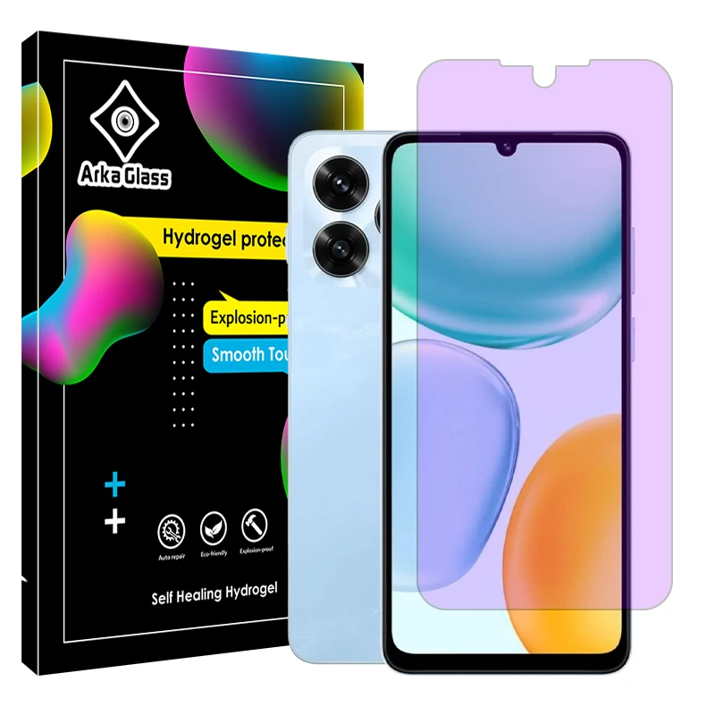 محافظ صفحه نمایش فیلتر بنفش آرکا گلس مدل Eye Care مناسب برای گوشی موبایل آنر X5c Plus