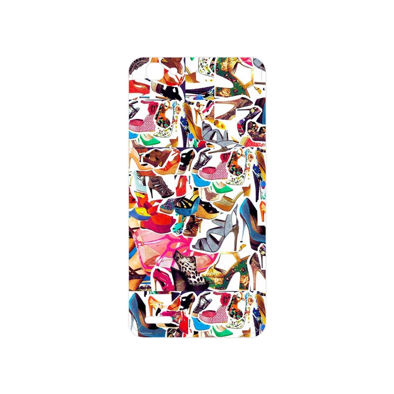 برچسب پوششی ماهوت مدل Collage of High heel Shoes مناسب برای گوشی موبایل هوآوی GR3