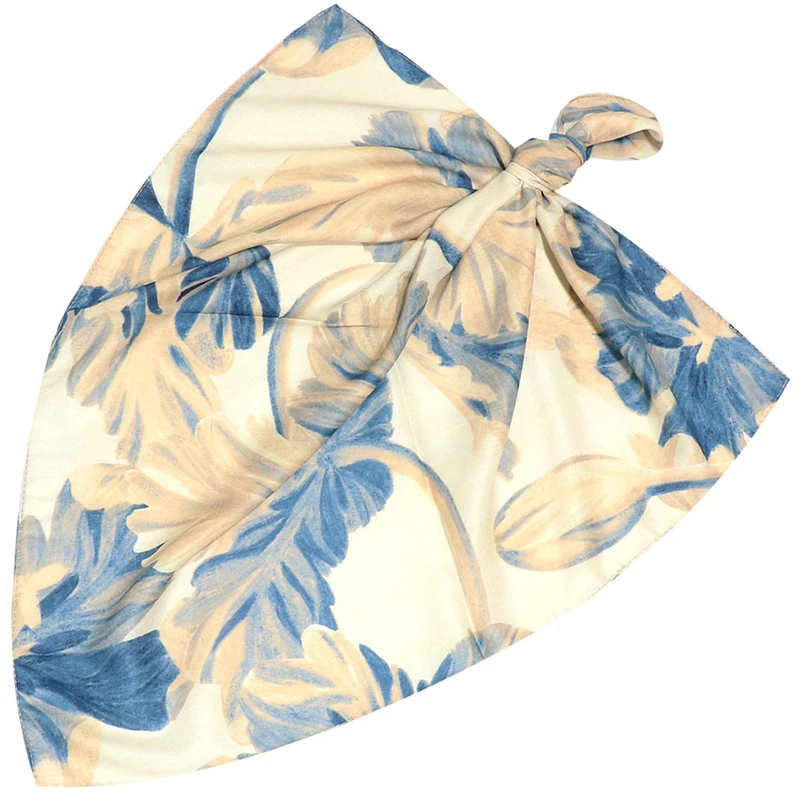 مینی اسکارف زنانه مدل مزونی جدید طرح ابرو بادی کد 9595