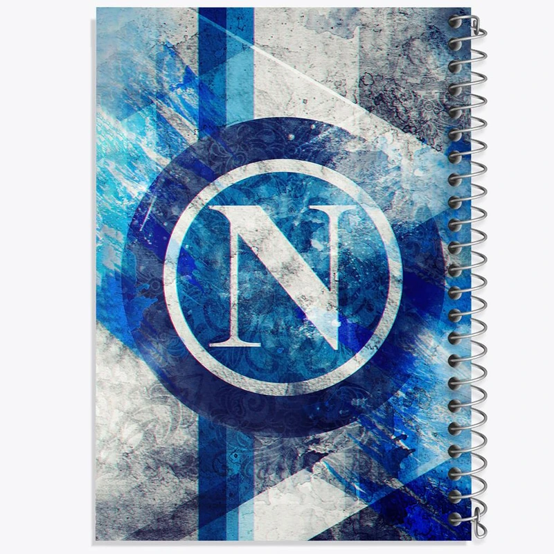 دفتر مشق 50 برگ خندالو مدل باشگاه ناپولی کد 27390