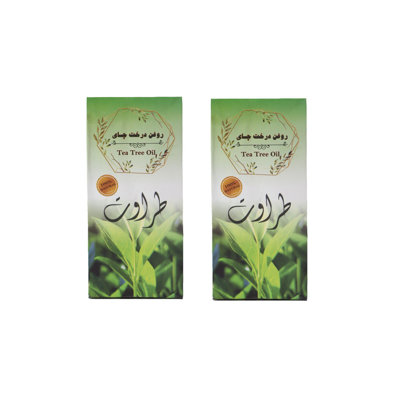 روغن صورت و بدن طراوت مدل چای حجم 60 میلی لیتر بسته 2 عددی