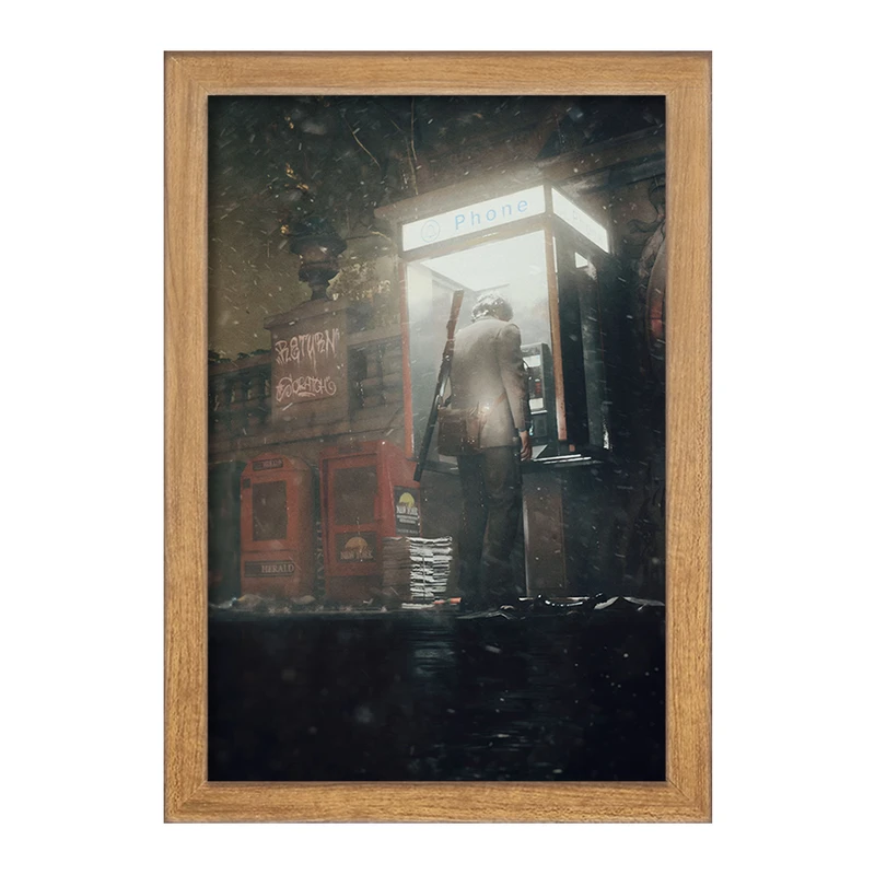 تابلو خندالو مدل بازی آلن ویک (Alan Wake) کد 31314