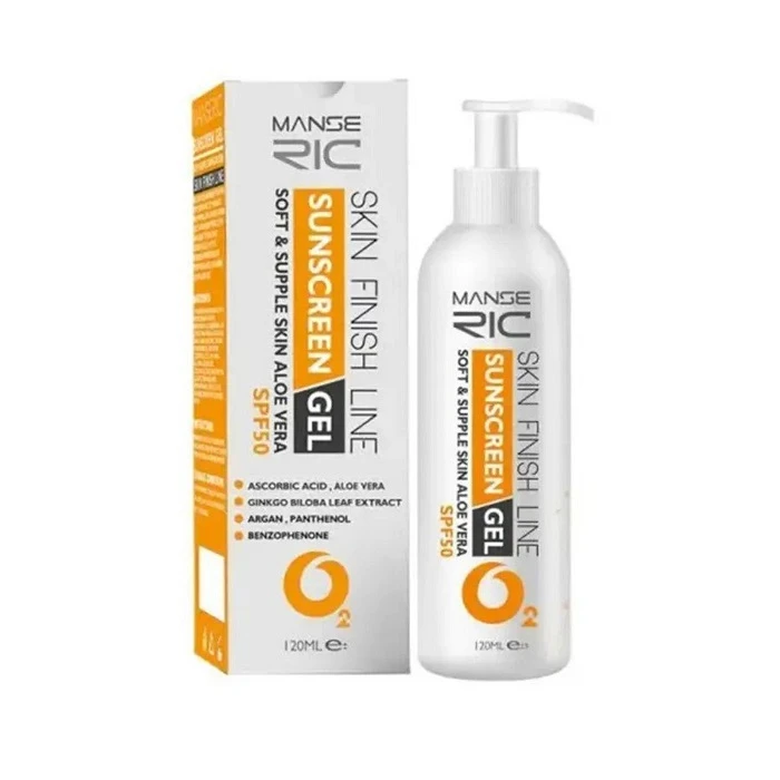 ژل ضد آفتاب بدون رنگ SPF 50 مدل soft ‌مناسب برای انواع پوست حجم 120 میلی‌لیتر