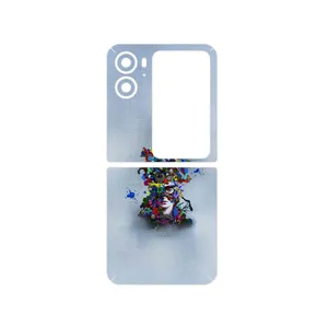 MAHOOT Collage of surreal Portrait of Women 4 Cover Sticker for Oppo Find N2 Flip