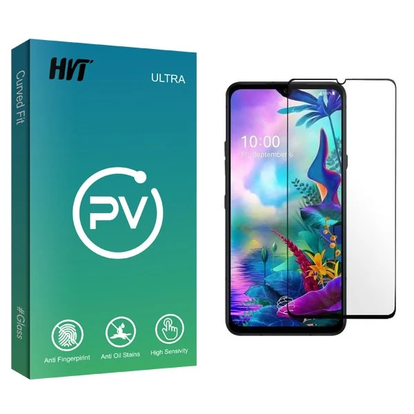 محافظ صفحه نمایش شیشه ای اچ وی تی مدل PV مناسب برای گوشی موبایل ال جی G8X ThinQ