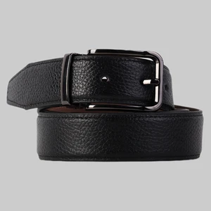 کمربند مردانه چرم طبیعی نسن مدل k3