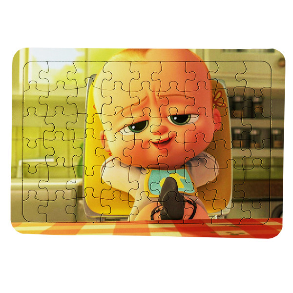 پازل 54 تکه طرح انیمیشن بچه رییس کد LY3