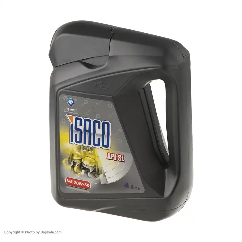 روغن موتور ایساکو مدل SAE 20W50 کد 0770701899 حجم 4 لیتر
