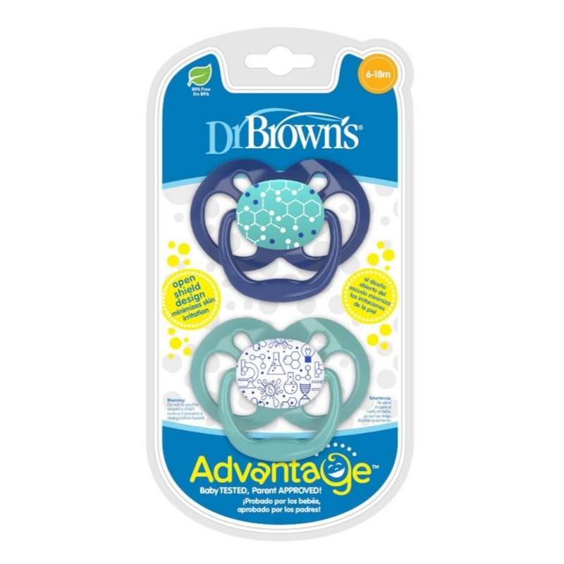 پستانک دکتر براونز مدل PA22002-INTLX بسته 2 عددی