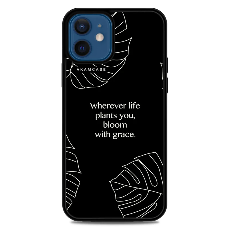 کاور آکام مدل AMC-WA12M-QOUTES8 مناسب برای گوشی موبایل اپل iPhone 12 Mini