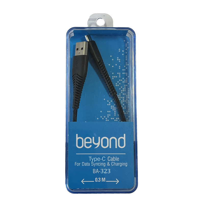 کابل تبدیل USB به USB-C بیاند مدل BA-323 طول 0.3 متر