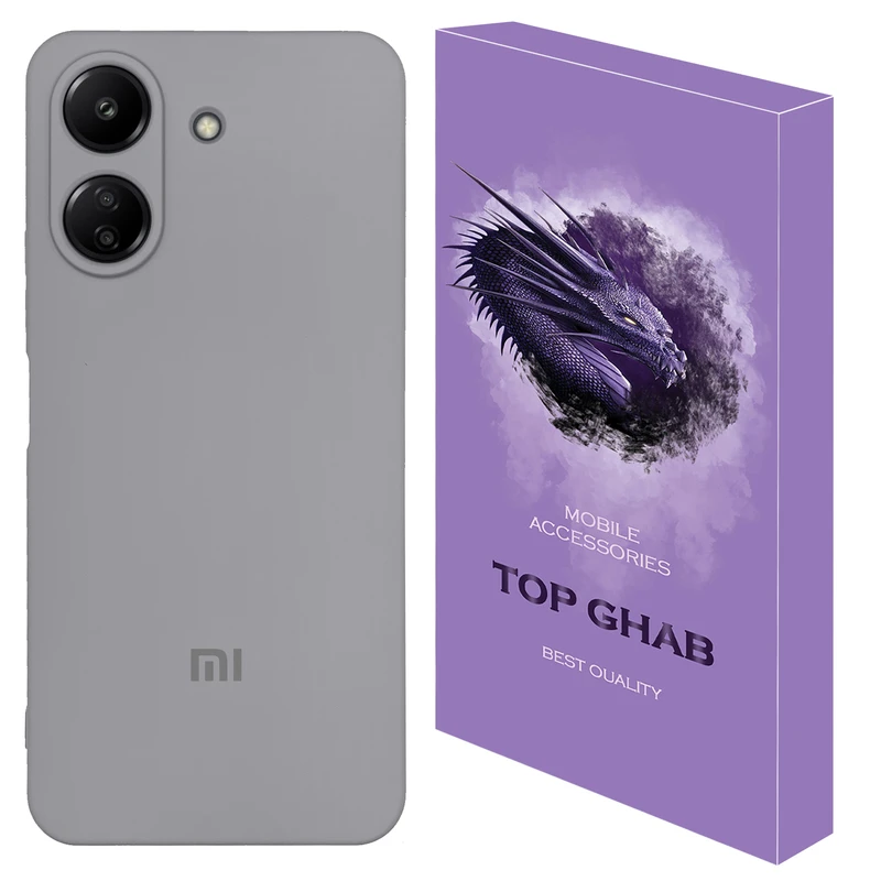 کاور تاپ قاب مدل سیلیکونی مناسب برای گوشی موبایل شیائومی Redmi 13C 4G / Poco C65
