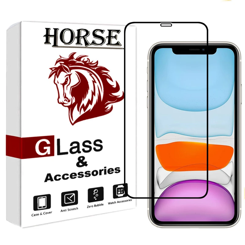 محافظ صفحه نمایش هورس مدل FULGPLUS مناسب برای گوشی موبایل اپل iPhone 11