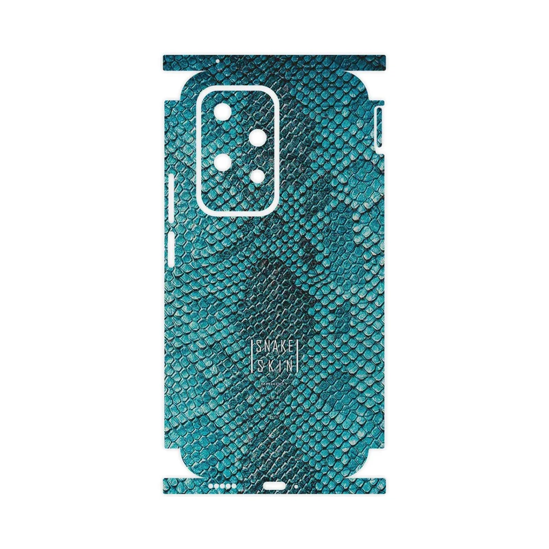 برچسب پوششی ماهوت مدل Blue Snake Skin-FullSkin مناسب برای گوشی موبایل آنر 200 Lite