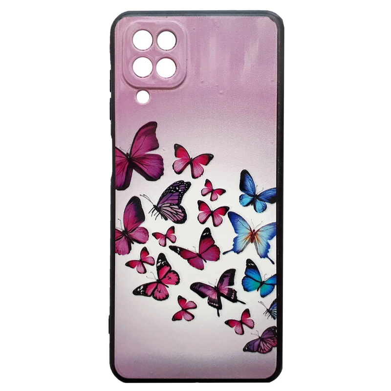 کاور طرح پروانه کد S8176 مناسب برای گوشی موبایل سامسونگ Galaxy A42