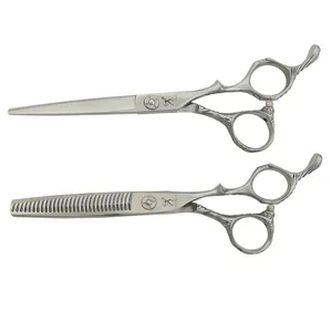 قیچی آرایشگری تیتان مدل B60 مجموعه 2 عددی