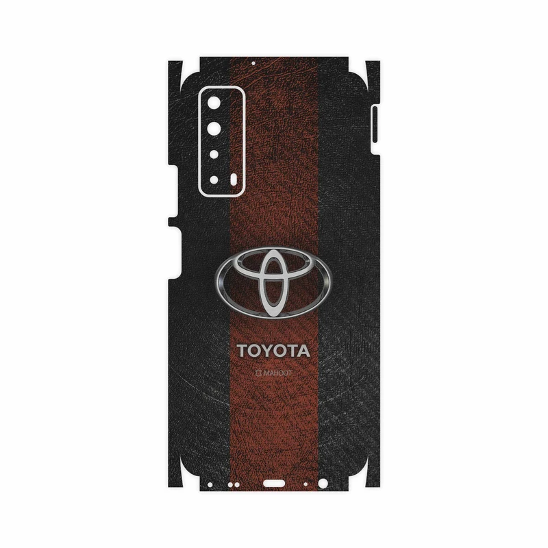 برچسب پوششی ماهوت مدل TOYOTA-Logo-FullSkin مناسب برای گوشی موبایل هوآوی Y7a