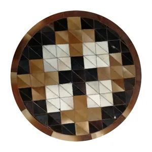 کلاژ فرش پوست و چرم کمالی مدل AD-00316