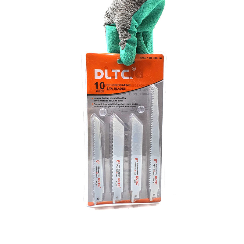 تیغه اره افقی بر دی ال تی سی کد 11111 مجموعه 10 عددی