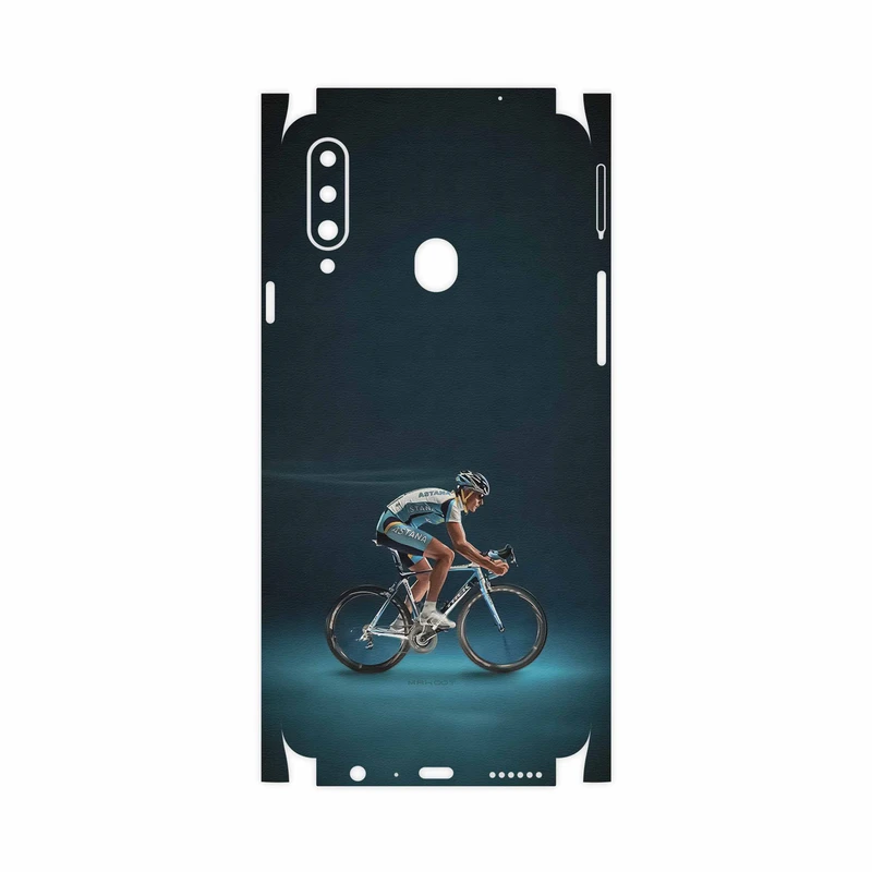 برچسب پوششی ماهوت مدل Road cycling-FullSkin مناسب برای گوشی موبایل سامسونگ Galaxy A20s