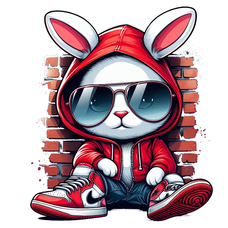 استیکر پارچه و لباس پاد آفرین مدل کارتونی کد S838