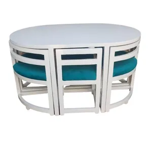 میز و صندلی ناهارخوری 6 نفره مدل Wh-004