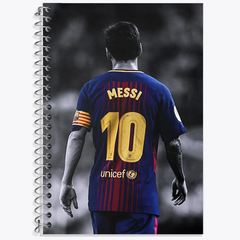 دفتر لغت 50 برگ خندالو طرح لیونل مسی کد F1658