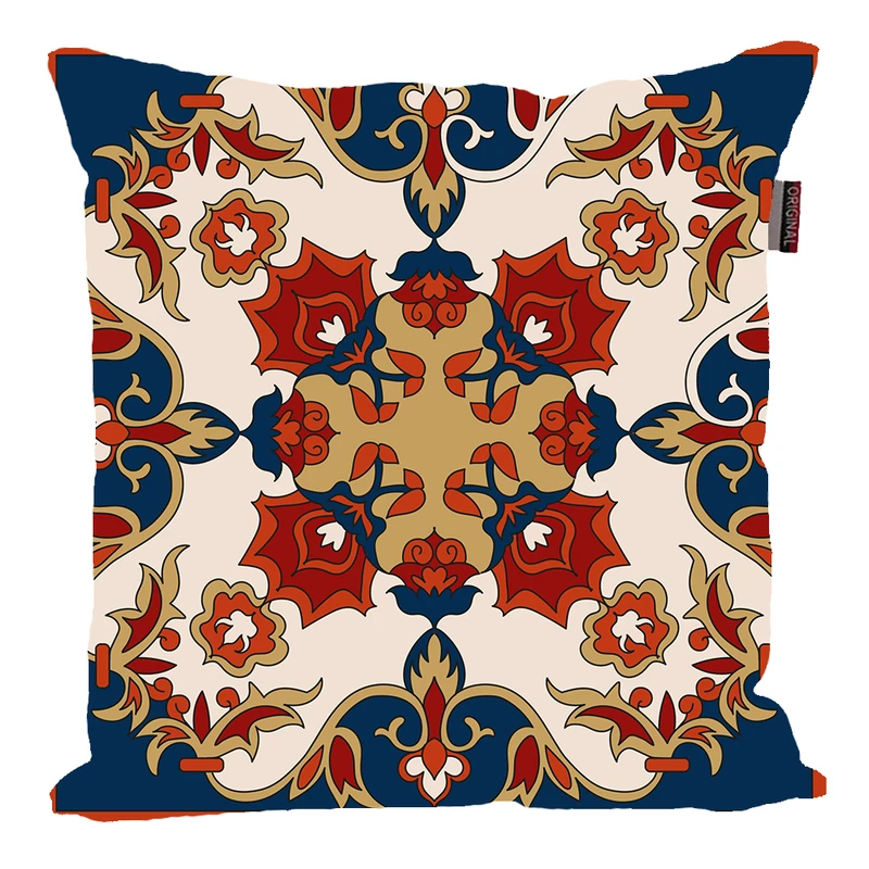 کوسن پاد آفرین مدل سنتی طرح فرش ایرانی کد PK30806