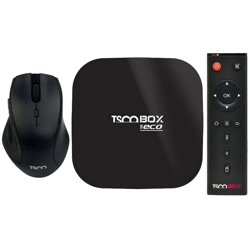 اندروید باکس تسکو مدل Tab Eco به همراه ماوس بی سیم تسکو TM 633W و اشتراک فیلیمو اندروید باکس تسکو مدل Tab Eco به همراه ماوس بی سیم تسکو TM 633W و اشتراک فیلیمو