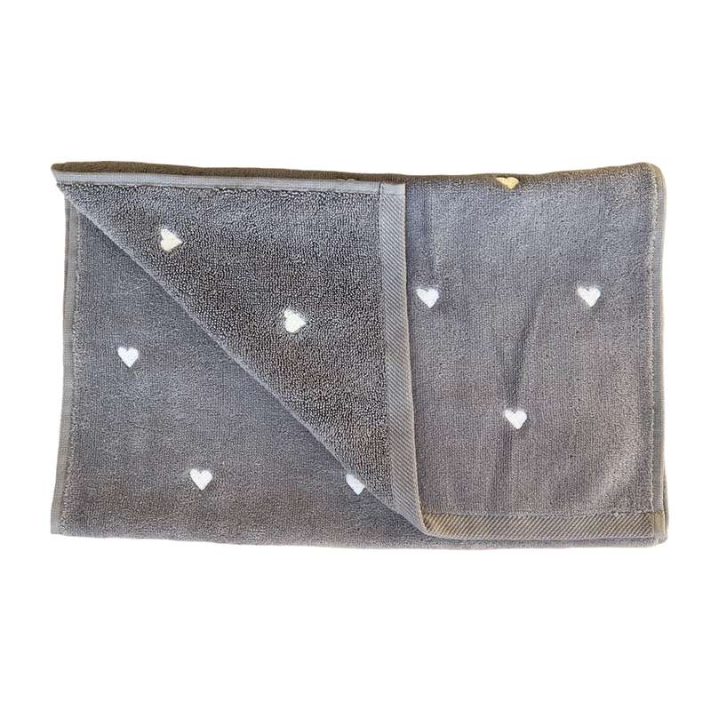 حوله دست و صورت آذرریس مدل لاو سایز 40x77 سانتی متر