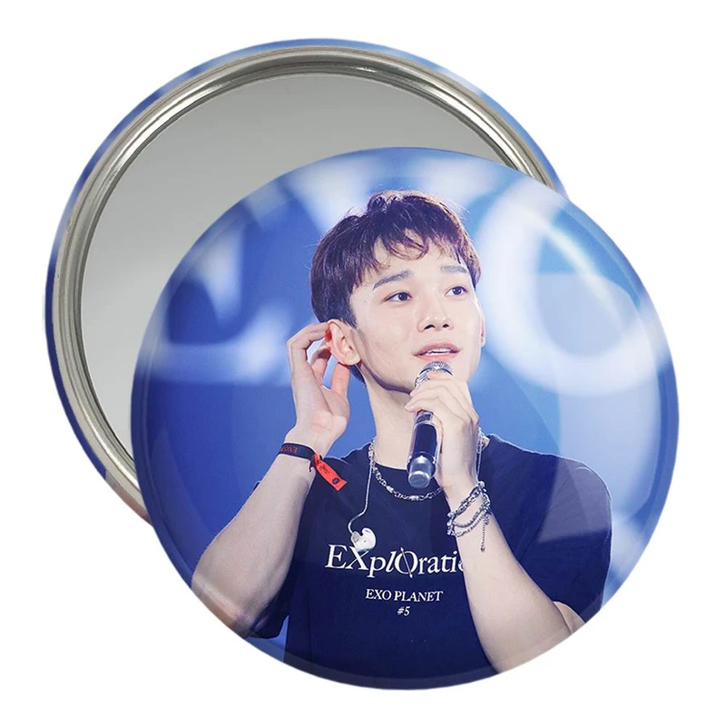 آینه جیبی خندالو مدل چن گروه اکسو EXO  کد 13344