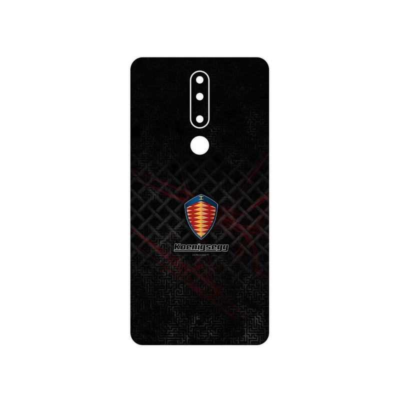 برچسب پوششی ماهوت مدل Koenigsegg Automotive AB مناسب برای گوشی موبایل نوکیا 3.1 Plus