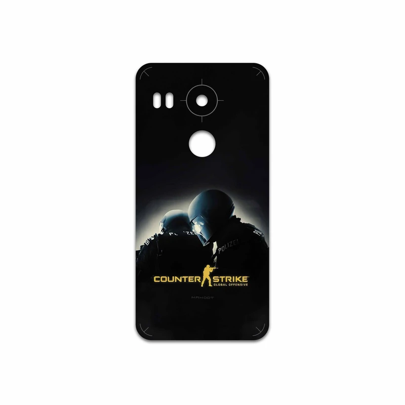 برچسب پوششی ماهوت مدل Counter-Strike مناسب برای گوشی موبایل گوگل Nexus 5X