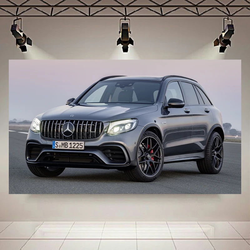 تابلو بوم طرح ماشین مدل مرسدس بنز AMG GLC 63s کد AR7380