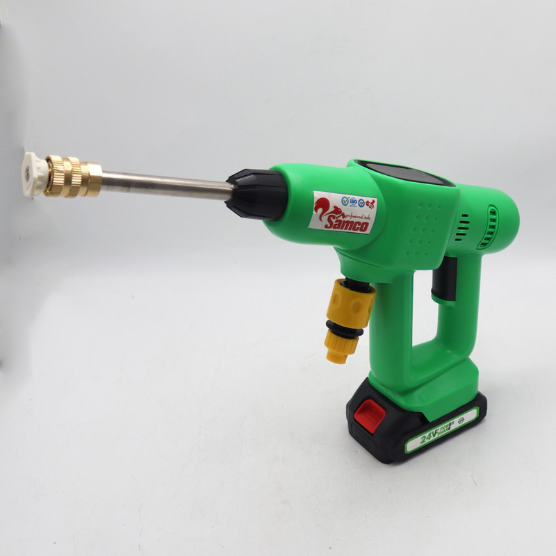 کارواش شارژی سامکو مدل YP-SAMPASH-24V مجموعه 11 عددی