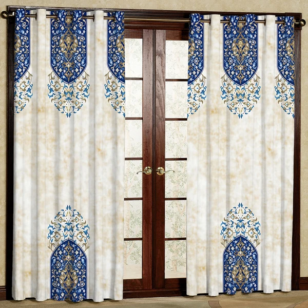 پرده مدل مخمل پانچی کد 7596 سایز 280x140 سانتی متر